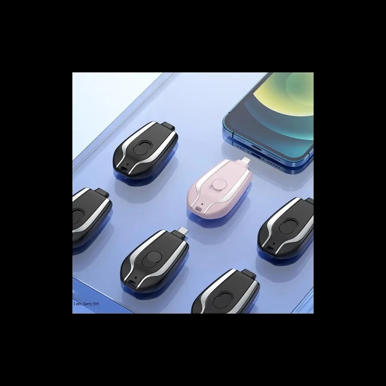 Compact Portable Keychain Power Bank - Type C