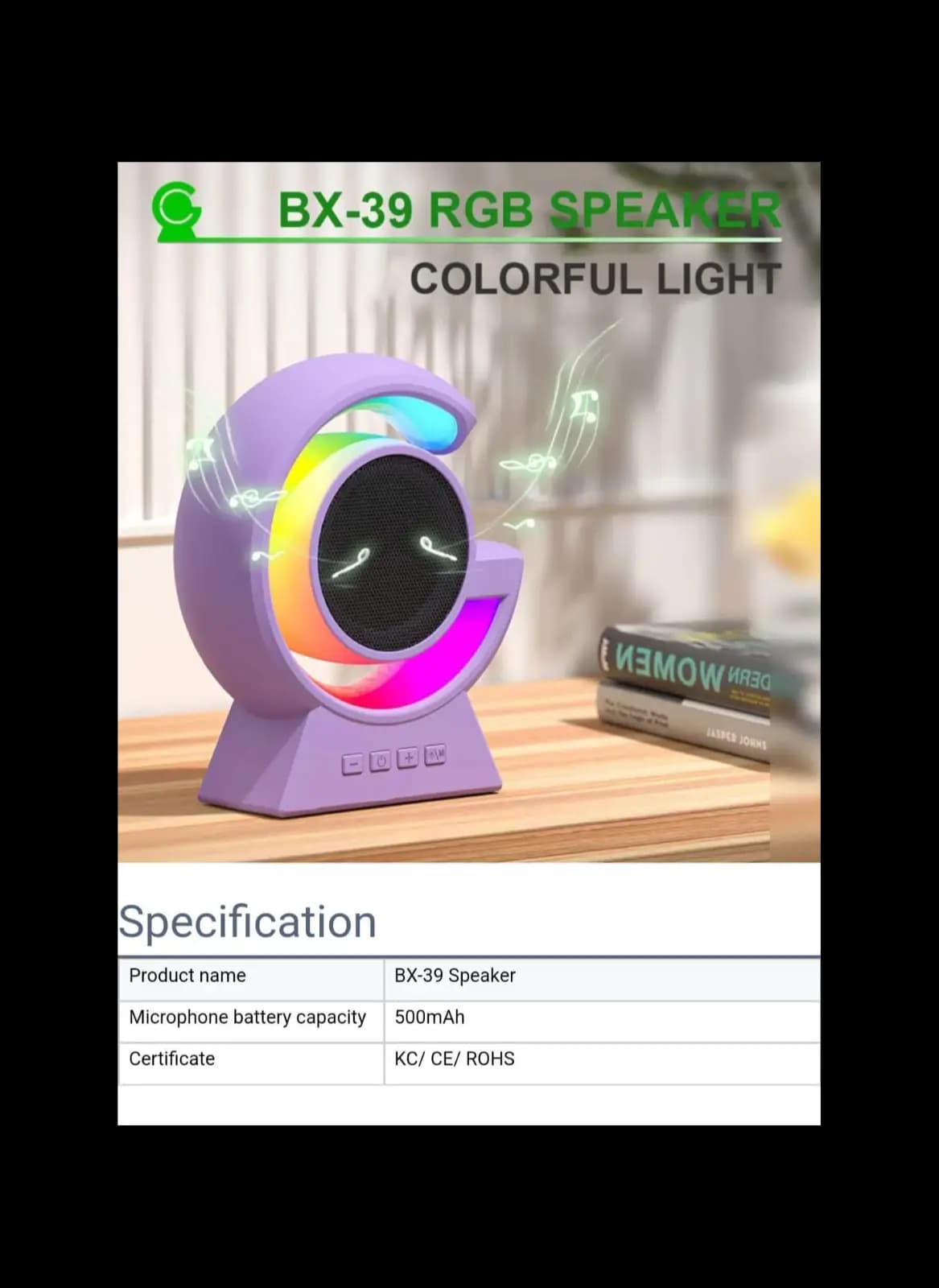 Touch Lamp Wireless Speaker with Voice Control - 5 Watts of Pure Sound