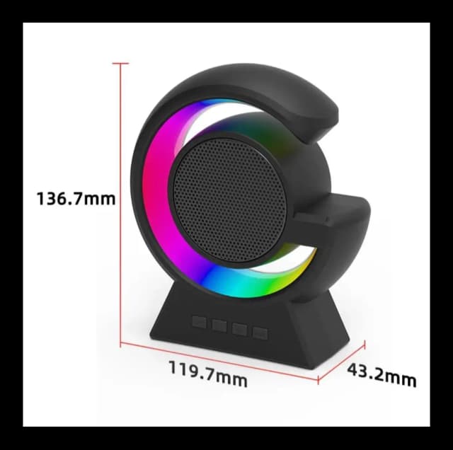 Touch Lamp Wireless Speaker with Voice Control - 5 Watts of Pure Sound